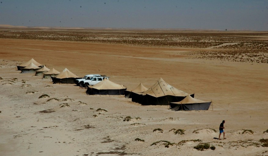 Bedouin tents