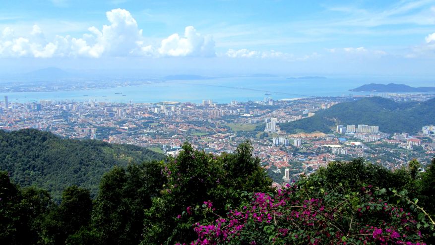 View over Penang