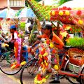 Tuk-tuks in Malacca