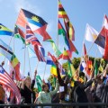 World Flags at One Young&nbsp;World