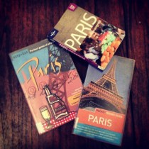 Paris guidebooks