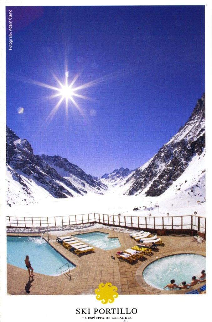 Ski Portillo Postcard