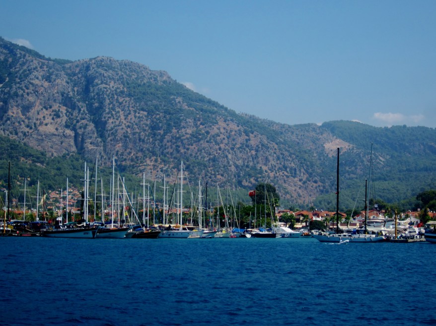 The Turkish coast