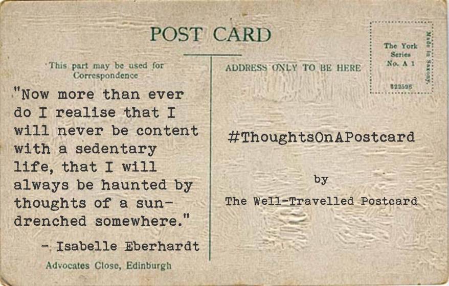 #ThoughtsOnAPostcard no.5