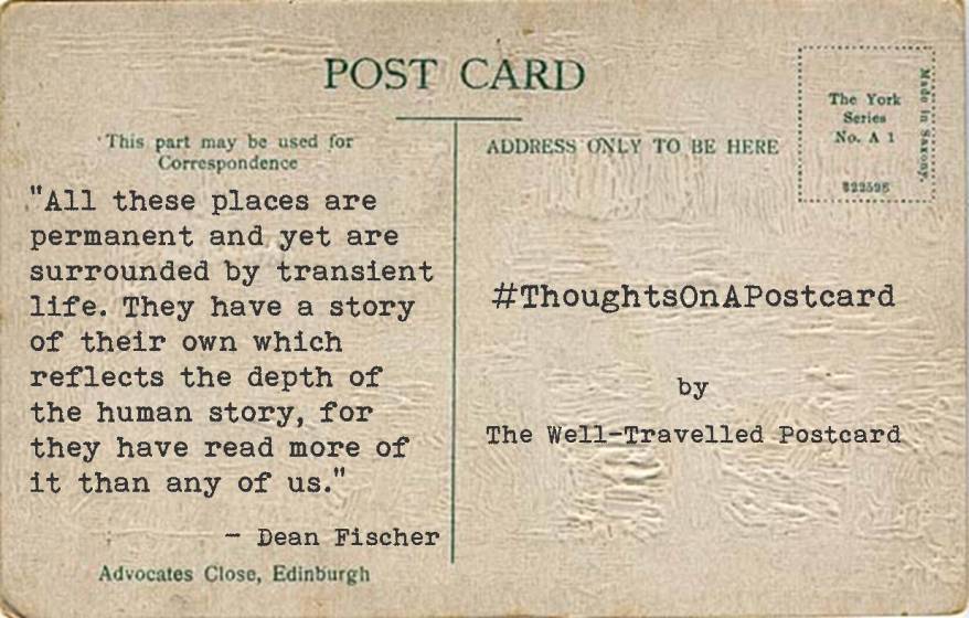 #ThoughtsOnAPostcard no.8