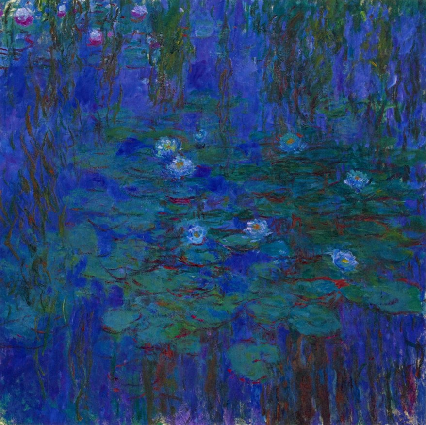 Nymphéas bleus - Claude Monet