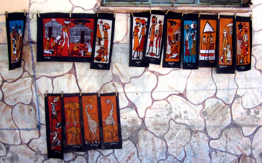 Selection of paintings on sale