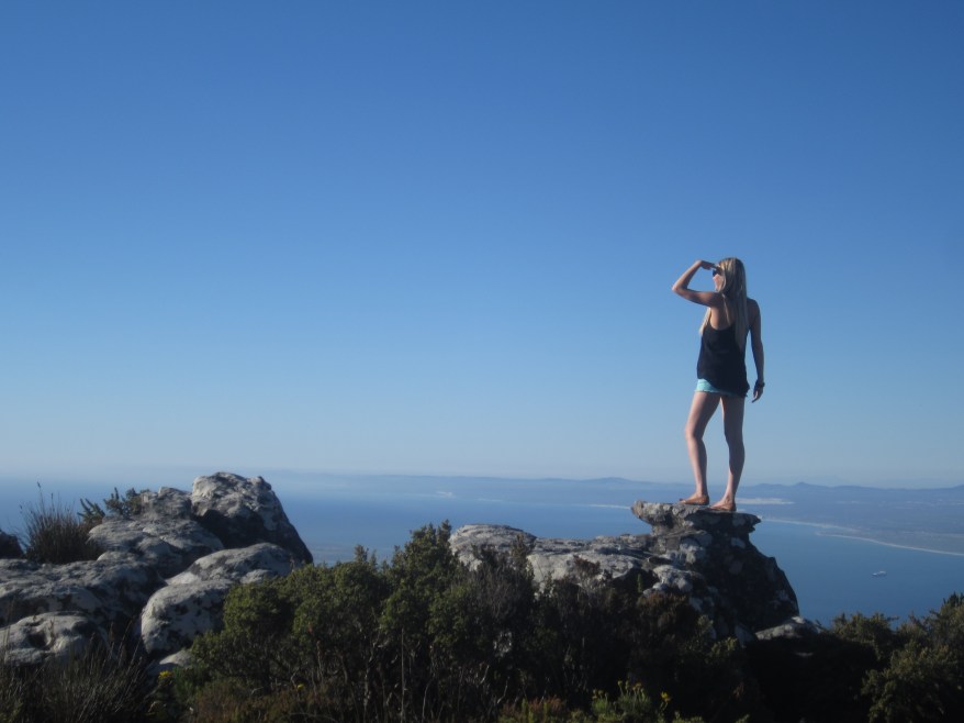 Looking over Table Mountain