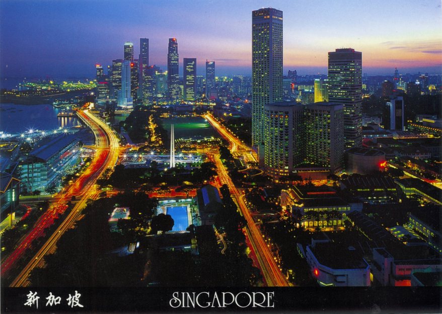 singapore postcard