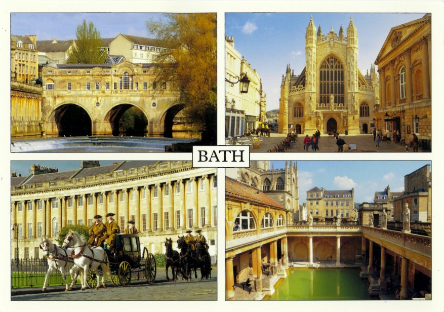 Bath postcard
