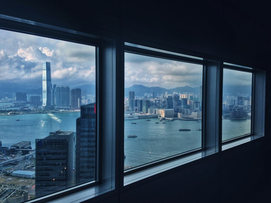 Bank of China view Hong Kong