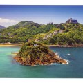San Sebastián postcard