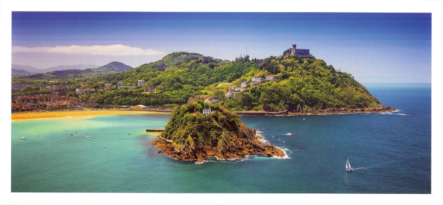 San Sebastián postcard