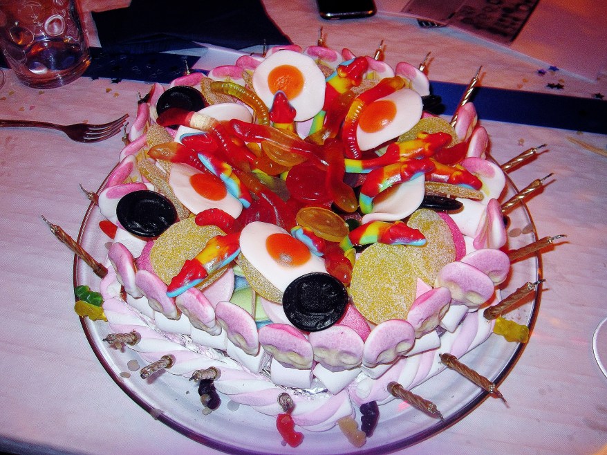The Pick'n'mix cake at my 21st birthday