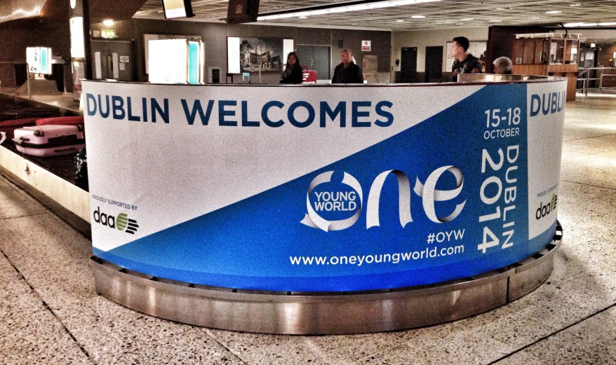 Welcome to One Young World Dublin 2014