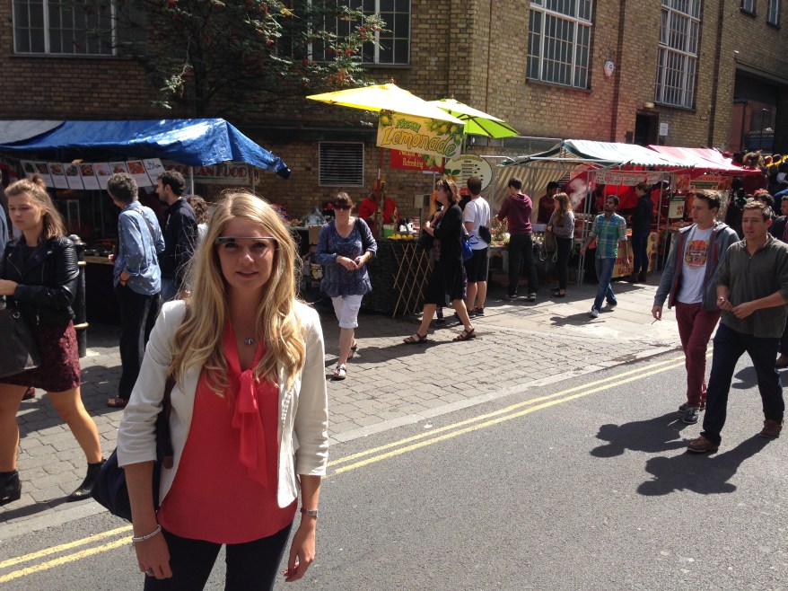 London through Google Glass 