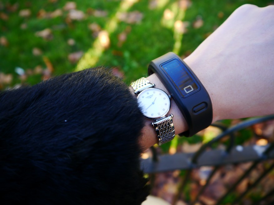 Review of the Vivofit fitness band on the #CurrysChristmasWalk