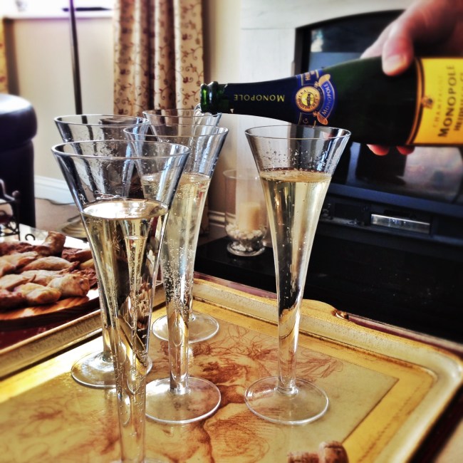 Champagne for Christmas