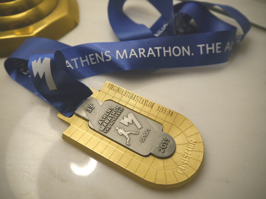 Athens Marathon medal