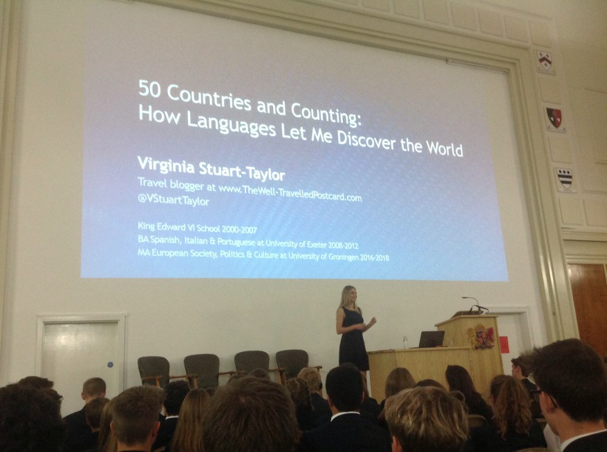 Talk about languages