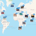 Instagram world map