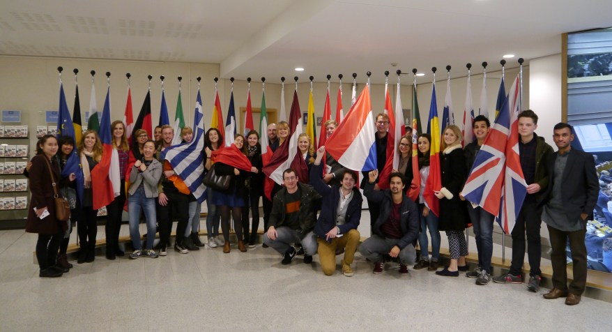 Groningen Euroculture in the European Parliament, Brussels