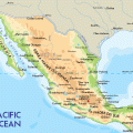 Mexico-physical-map